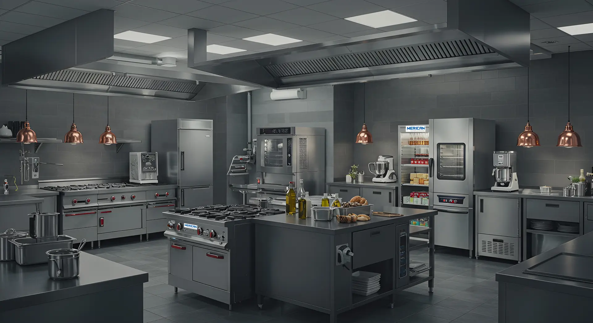 Professional Kitchen Setup
